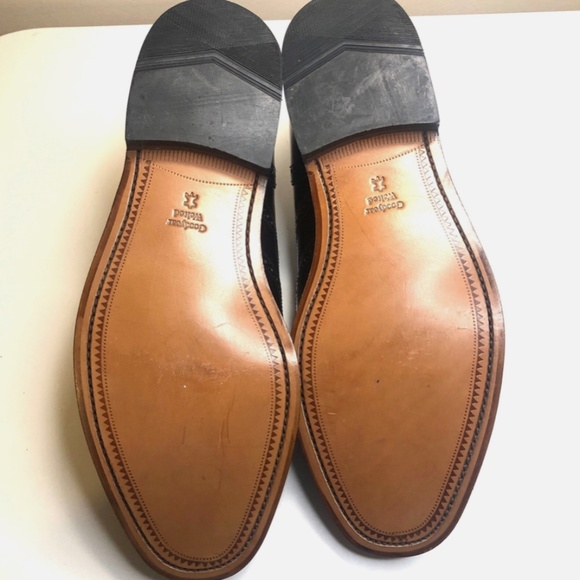 Style 202 B, Blk Polished Leather Brogue Shoes | UK 9 | US 10 | - Picture 12 of 15